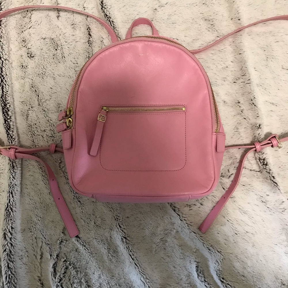 Agnes B. Mimi Leather backpack - Picture 3 of 16